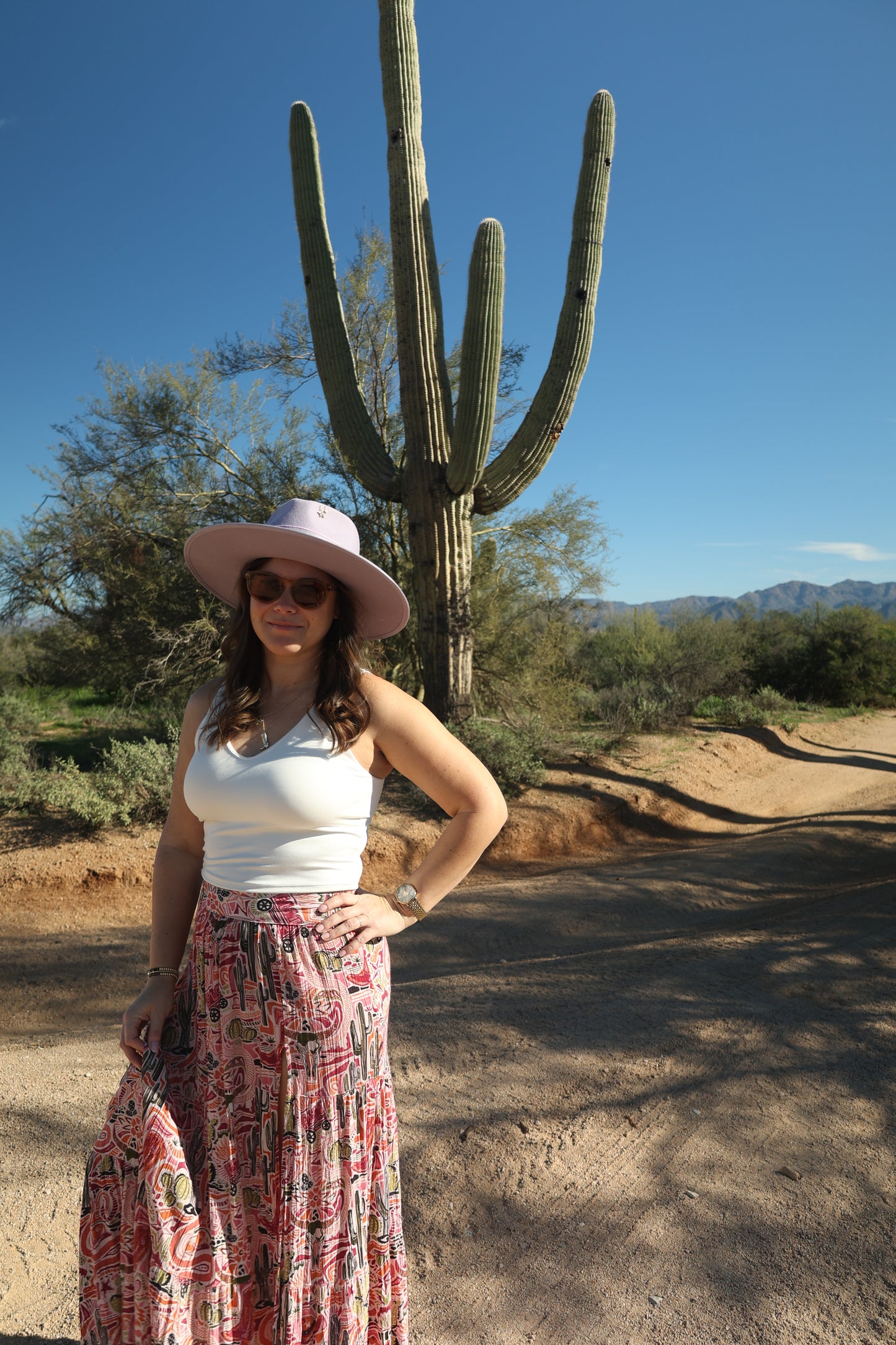 Desert Lavender Wool Hat