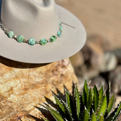 Green Angeline Desert Glow Hat Band