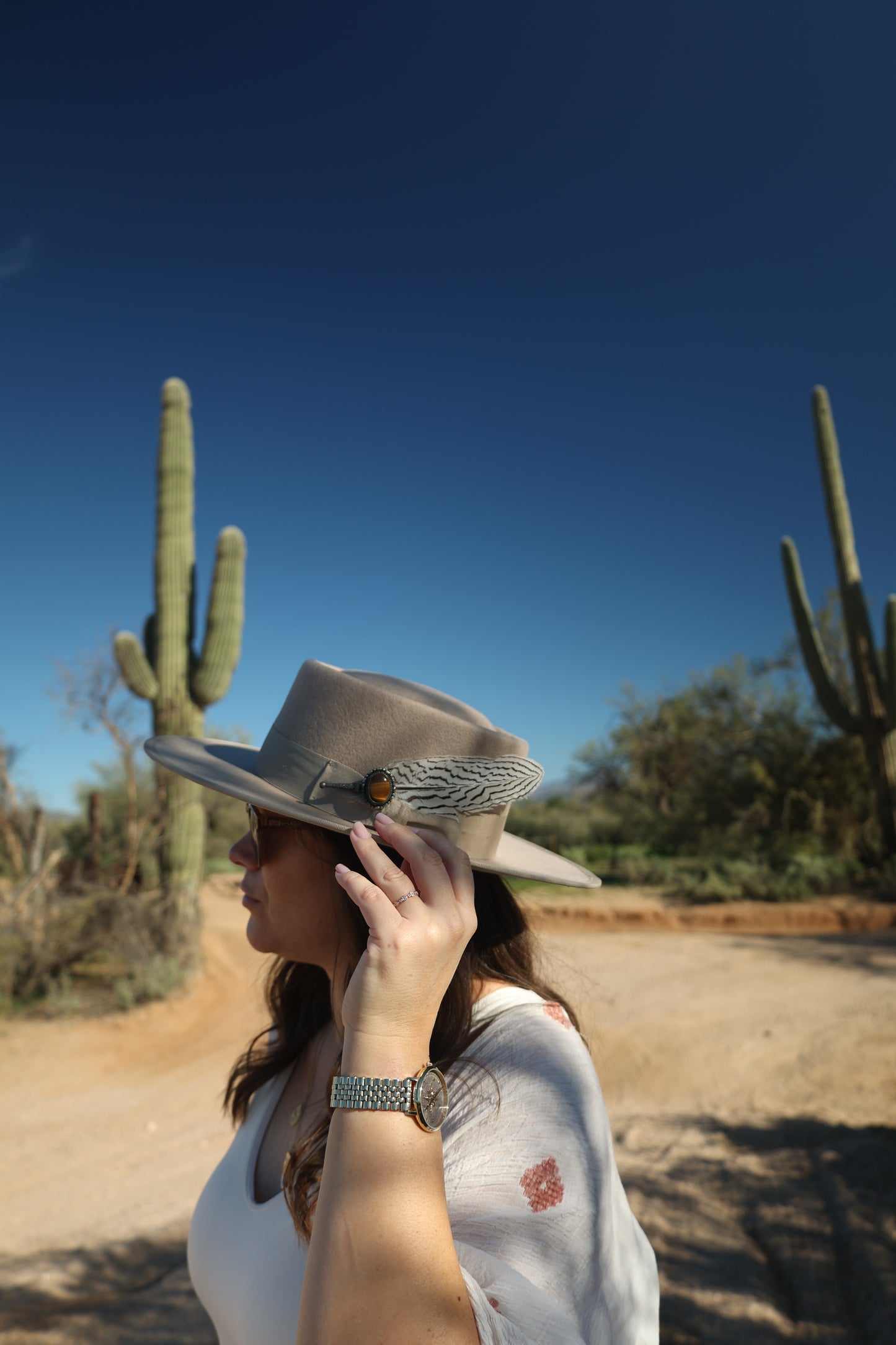 Pheasant Feather Hat Pin
