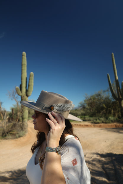 Pheasant Feather Hat Pin