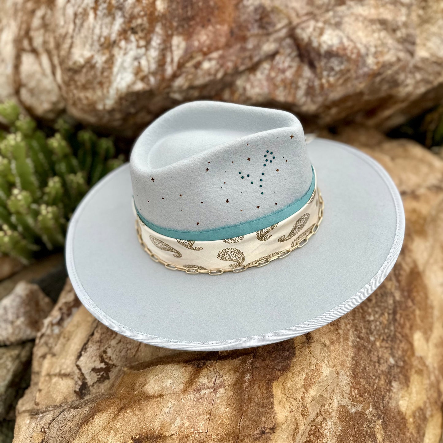 Celestial Initial Hat - V