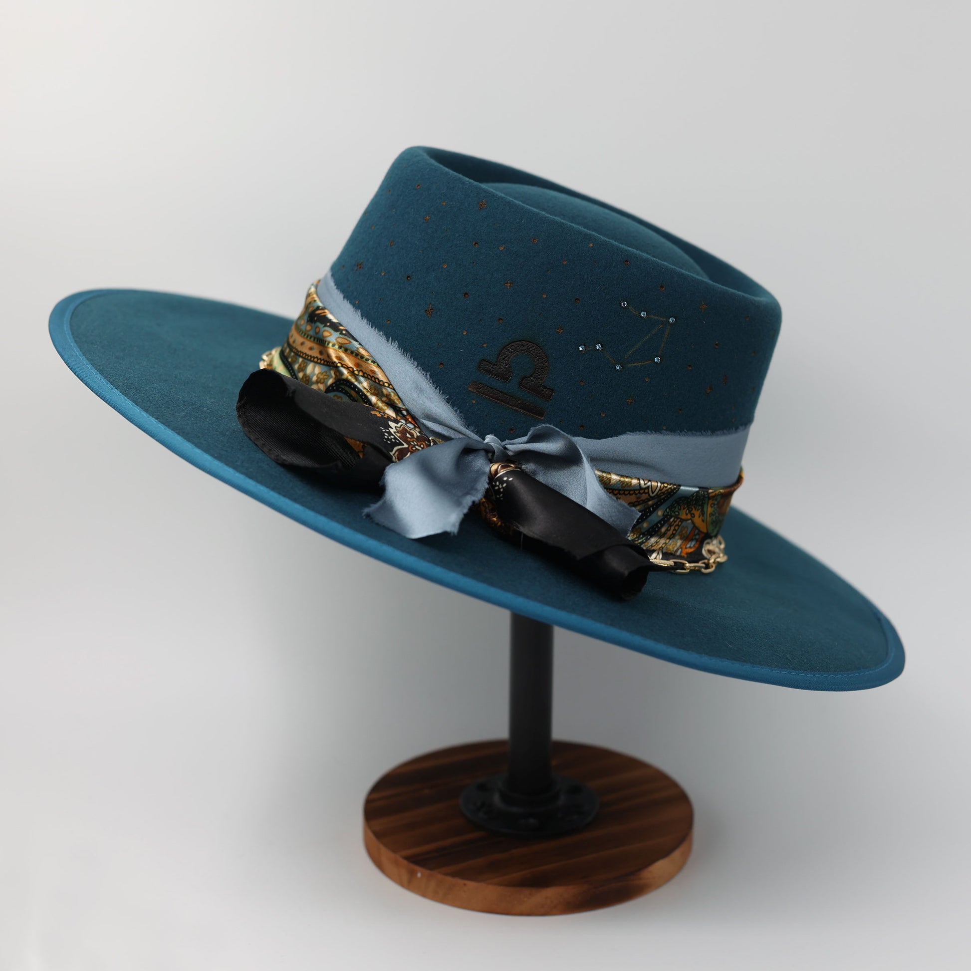 Custom Hat Celestial Zodiac September Libra