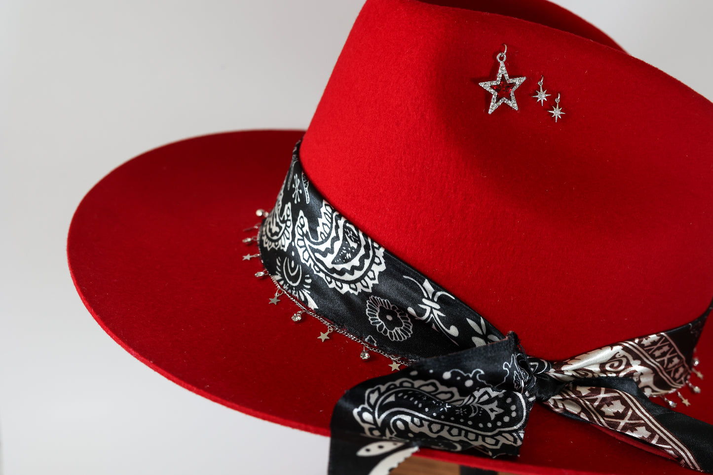 custom western hat paisley