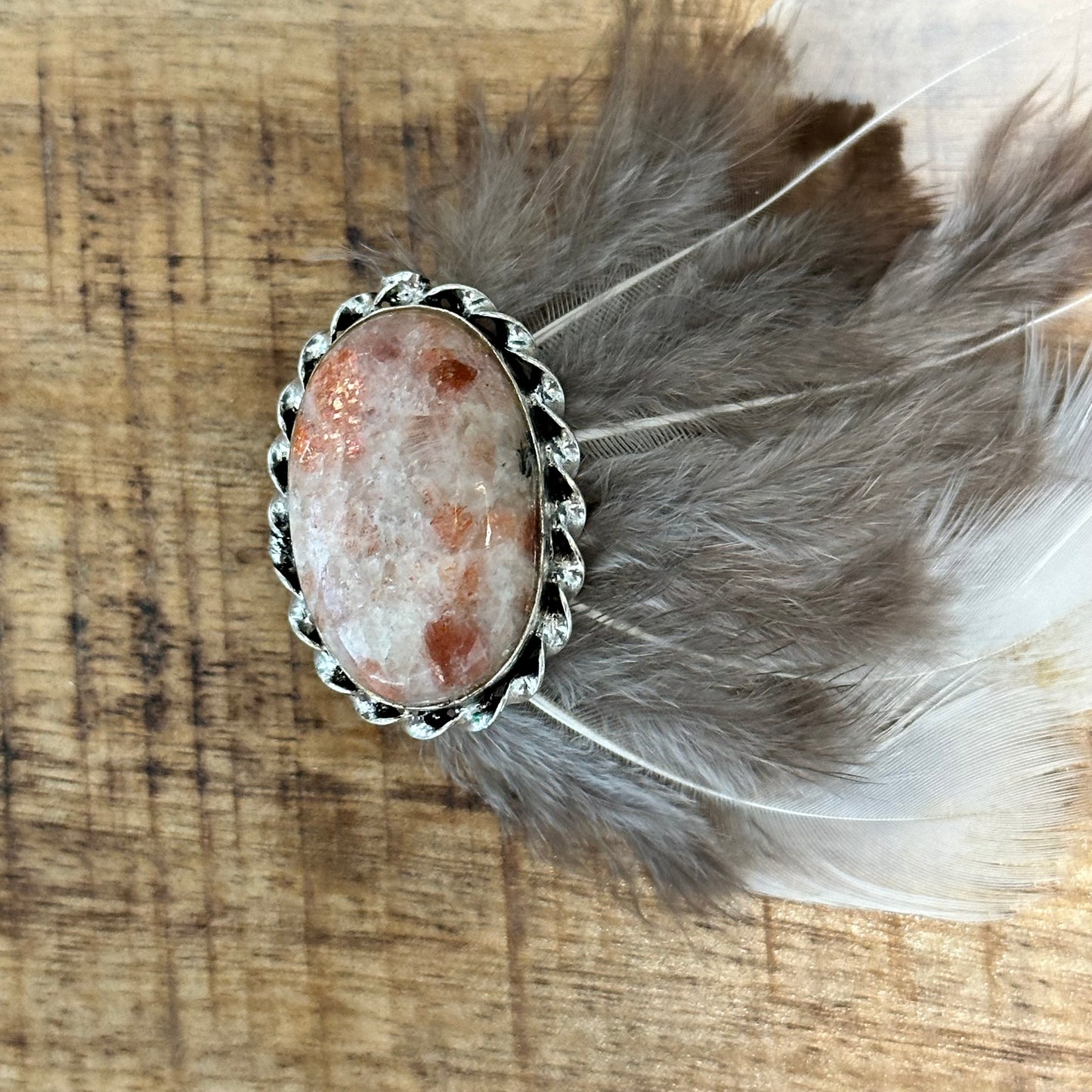 Pink Stone Hat Pin