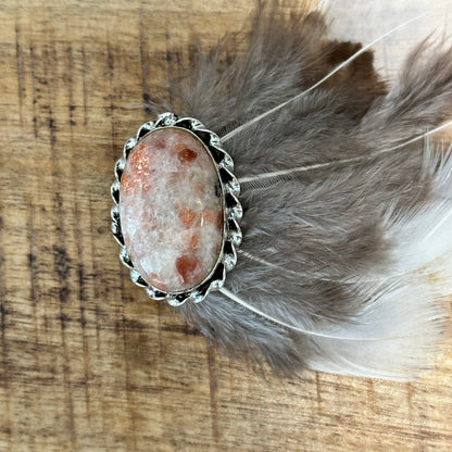 Pink Stone Hat Pin