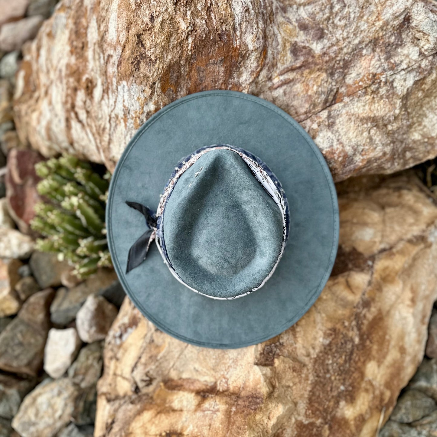 Dark Blue Vegan Western Boho