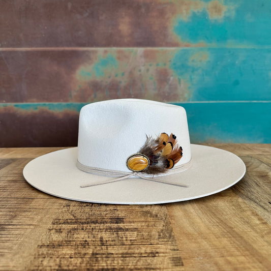 Vintage Agate Hat Pin