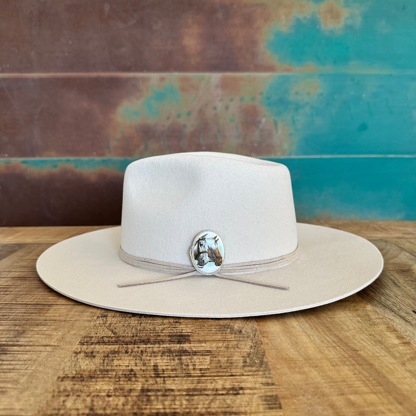 Horse Brooch Hat Pin