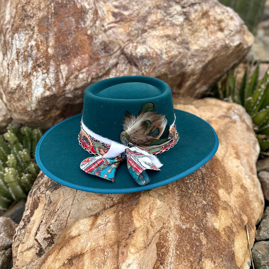 Written in the Stars Labradorite Teal hat
