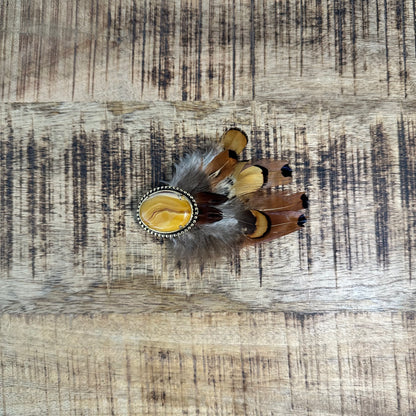 Vintage Agate Hat Pin
