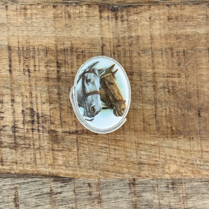 Horse Brooch Hat Pin