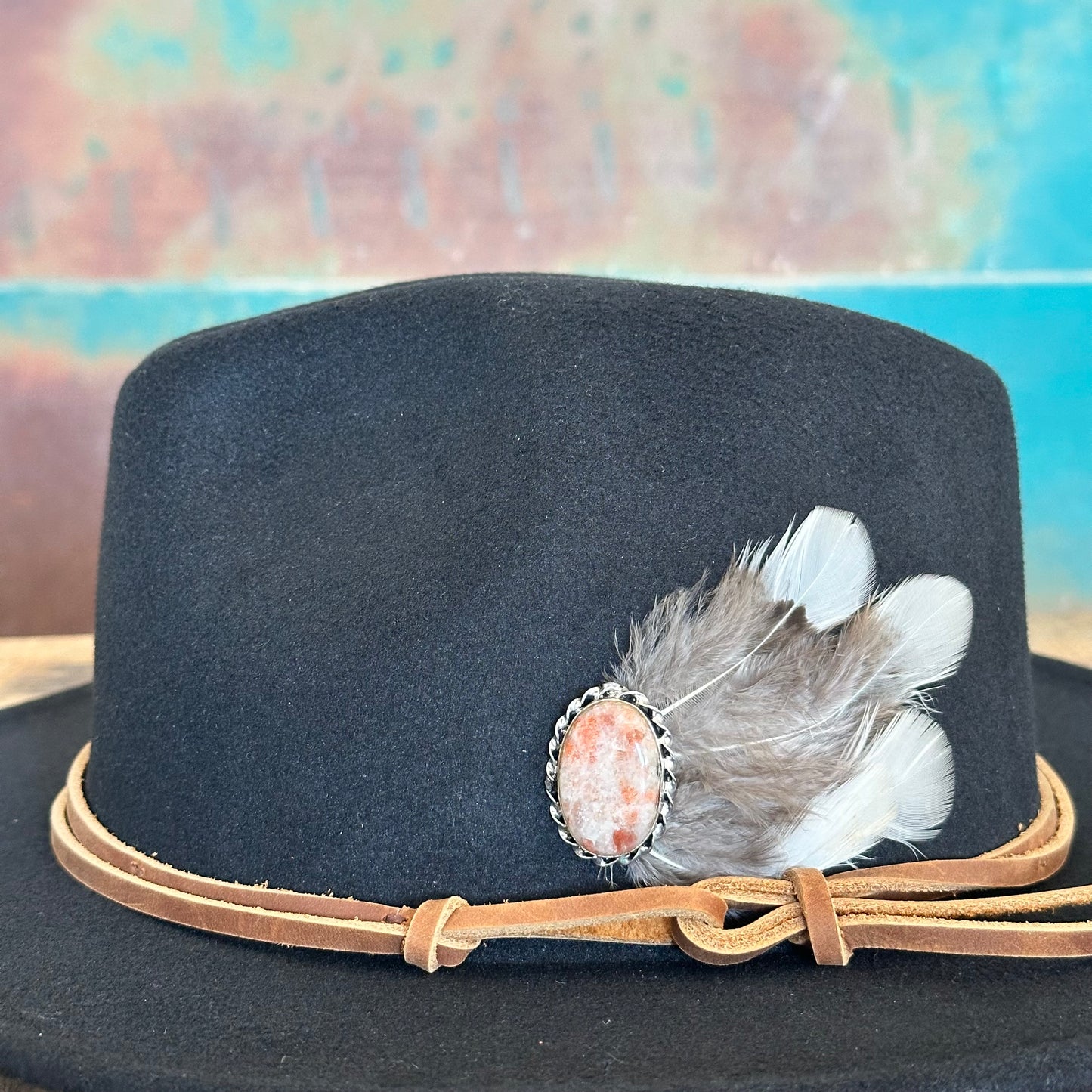 Pink Stone Hat Pin