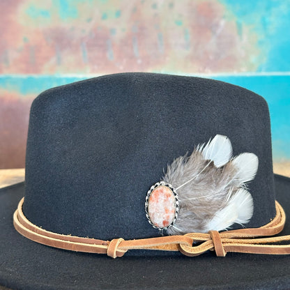 Pink Stone Hat Pin