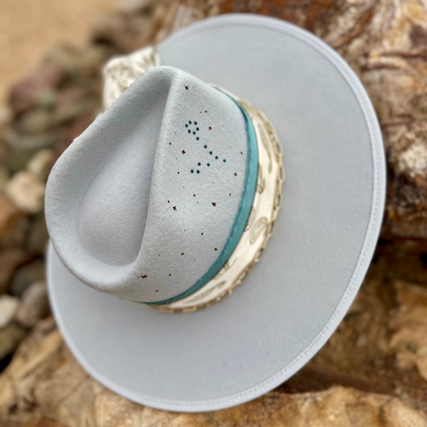 Celestial Initial Hat - V