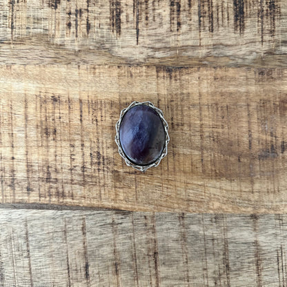 Amethyst Brooch Hat Pin