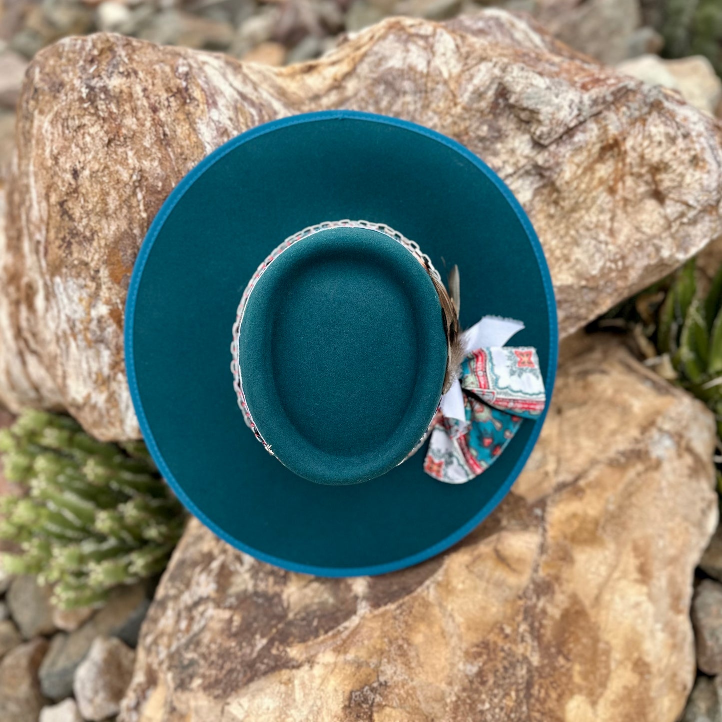 Written in the Stars Labradorite Teal hat