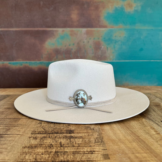 Horse Brooch Hat Pin