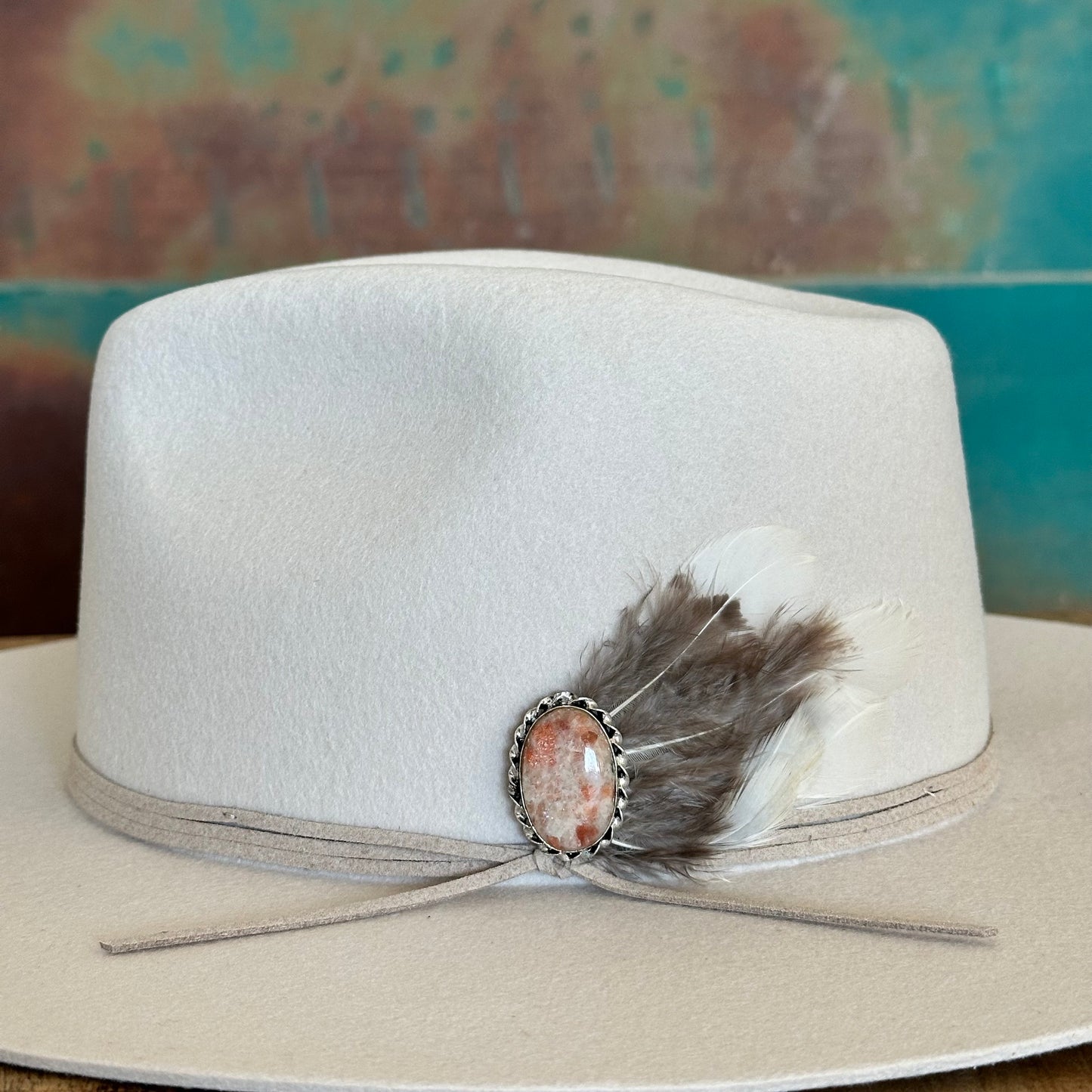 Pink Stone Hat Pin