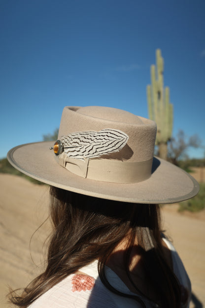 Pheasant Feather Hat Pin
