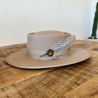 Pheasant Feather Hat Pin